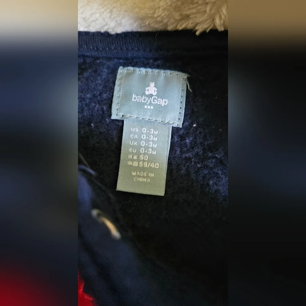 Baby GAP Winter Fleece Bunting Suit